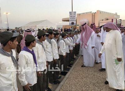 تعليم الشمالية يشارك ١١٠ كشاف ومشرف لإستقبال حجاج العراق