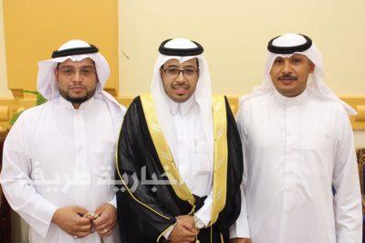 العميد ومروان العنزي يحتفلان بزواج ابنهما “أسامة”