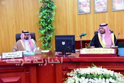 أمير الشمالية يرأس جلسة مجلس المنطقة : نسعى إلى دفع عجلة التنمية ومواكبة رؤية المملكة 2030