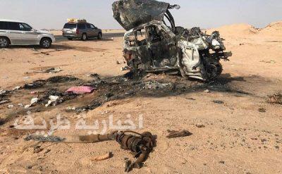 مصرع 11 شخصاً بينهم زوجين وبناتهما الخمس في حادث مروع على طريق الرين – بيشة