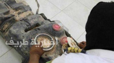جمرك الحديثة يحبط تهريب 376 ألف حبة مخدرة داخل خزان وقود