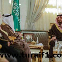 أمير الحدود الشمالية يستقبل أمين المنطقة ويطلع على المشروعات الجاري تنفيذها