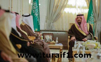 أمير الحدود الشمالية :  خلل واضح في مستوى الخدمات البلدية في محافظتي طريف والعويقيلة وأهمية إزالة كافة المعوقات ومسابقة الزمن لتصحيح السلبيات.