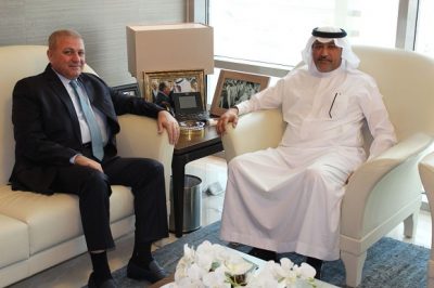 سمو سفير المملكة لدى الأردن يستقبل النائب الأول لرئيس مجلس النواب الأردني خميس عطية