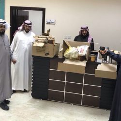 طلاب ثانوية مكة يقومون بزيارة لمركز التأهيل الشامل بعرعر