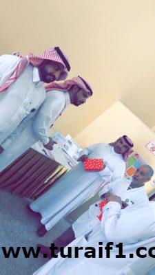 مدير القطاع الصحي بطريف يفتتح المعرض التوعوي الخاص باليوم العالمي للدرن