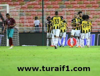 دوري المحترفين : الاتحاد يأخذ نصيبه من الاتفاق .. و الرائد والفيحاء ” حبايب ” في المجمعة