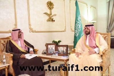 أمير الشمالية يستقبل مدير عام الإدارة العامة لخدمات المياه
