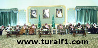 أمير الشمالية يلتقي القضاة ومشايخ القبائل ورؤساء ومنسوبي الأندية الرياضية في منطقة الحدود الشمالية