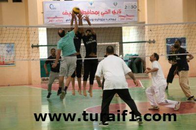 مركز صحي الشرقي والإدارة يتأهلان لنهائي بطولة المراكز الصحية بطريف للكرة الطائرة