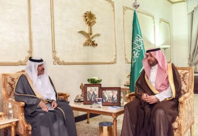 أمير الشمالية يستقبل مدير مركز تلفزيون عرعر