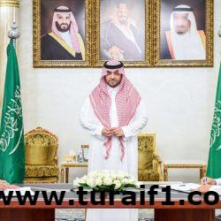 محافظ طريف يستقبل  مدير ادارة محطة توليد وعد الشمال الشمسية المركبة