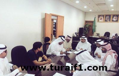مدير مكتب الهيئة العامة للرياضة بمنطقة الحدود الشمالية يناقش ملامح الموسم الجديد من أندية المنطقة