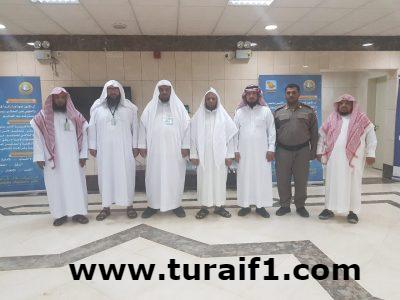 مدير عام فرع الرئاسة العامة لهيئة الأمر بالمعروف والنهي عن المنكر بالشمالية يتفقد هيئة محافظة طريف