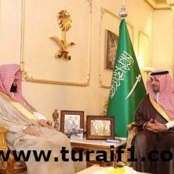 أمير منطقة الحدود الشمالية يستقبل أمين المنطقة