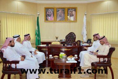 رئيس غرفة عرعر يلتقي مشرف هيئة المدن الصناعية