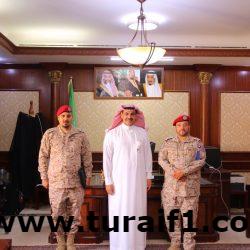 مدير شرطة الحدود الشمالية يستقبل القنصل المصري بالمملكة
