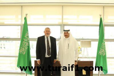 سفير المملكة لدى الأردن يستقبل القائم بالأعمال الأمريكي المعين مؤخرا في عمّان