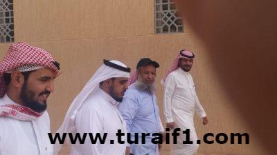 مدير مصنع شركة اسمنت الجوف يزور المعهد الصناعي الثانوي وفرع الكلية التقنية بطريف