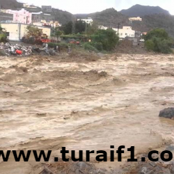 بالصور الأمطار تهطل على محافظة طريف