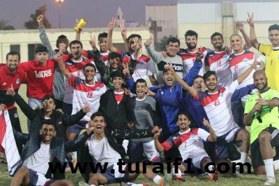 بالصور نادي الوعد الرياضي الدرجة الأولى يحقق فوزاً على نظيره بنادي التضامن بهدف مقابل لاشيء