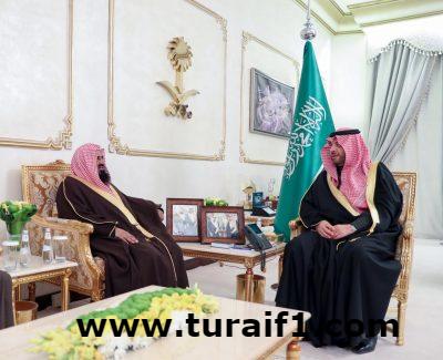أمير منطقة الحدود الشمالية يستقبل عضو هيئة كبار العلماء الدكتور البصيلي