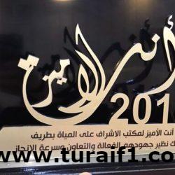 ترقية الأستاذ فيصل فرج العنزي للمرتبة الثامنة ببلدية محافظة طريف