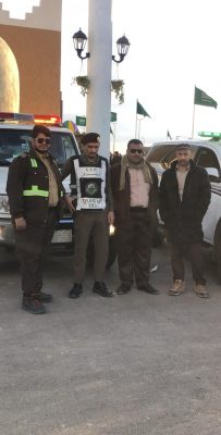 شركة جند للحراسات الأمنية تشارك بمهرجان الصقور الخامس بطريف
