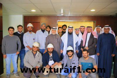 مدير جامعة الحدود الشمالية المكلف يزور شركة أسمنت الشمالية