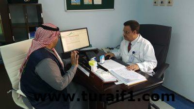“الوطنية لمكافحة التبغ” بالشمالية تتابع سير العمل في مركز خدمات الإقلاع عن التدخين بطريف العام