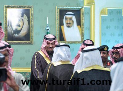 أمير منطقة الحدود الشمالية يستقبل المواطنين في جلسته المسائية