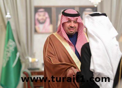 أمير الحدود الشمالية يستقبل ‎مديري عموم الشؤون الإدارية والمالية بإمارات المناطق