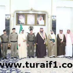 الأمير فيصل بن خالد بن سلطان يستقبل الرئيس التنفيذي لشركة أسمنت الشمالية