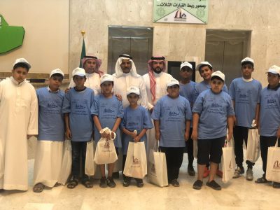 بالصور أدبي الشمالية يستقبل طلاب النادي الموسمي بثانوية ابن تيمية