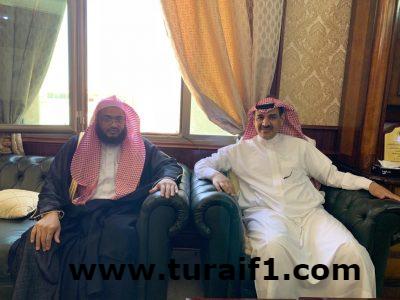 محافظ طريف يستقبل مدير المعهد العلمي بطريف