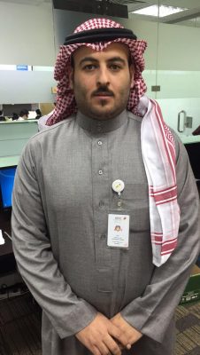 الشعلان يباشر عمله في مكتب الإتصالات السعودية بطريف