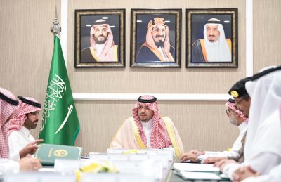 أمير منطقة الحدود الشمالية يرأس اجتماع اللجنة الإشرافية العليا لبرنامج التوطين الموجه بالمنطقة