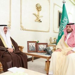 سمو الأمير فيصل بن خالد بن سلطان يستقبل مدير عام الطرق بالمنطقة