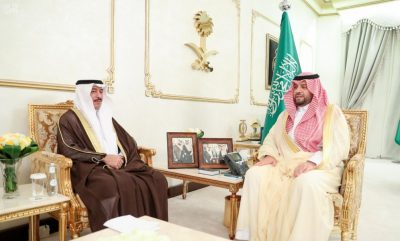 سمو أمير الحدود الشمالية يستقبل مدير شركة الكهرباء بالمنطقة