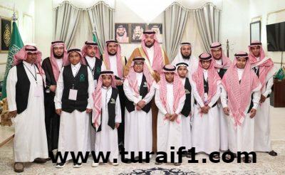 سمو أمير منطقة الحدود الشمالية يستقبل مدير تعليم المنطقة