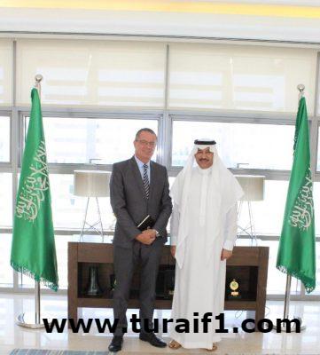 سفير المملكة لدى الأردن يلتقي رئيس المجلس الأعلى لحقوق الأشخاص ذوي الإعاقة في الأردن