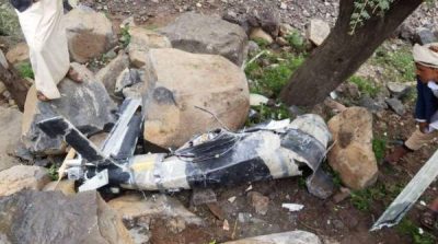 التحالف: سقوط طائرة حوثية مفخخة من دون طيار على المدنيين في عمران