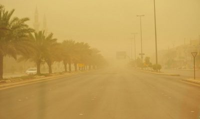 أجواء الأربعاء حائرة بين الغبار والأمطار و#الإنذار_المبكر يفصلها بـ 9 تنبيهات
