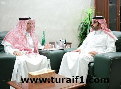 وكيل إمارة الحدود الشمالية يستقبل مدير عام فرع وزارة الإسكان بالمنطقة