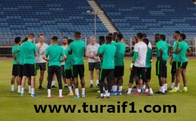 الأخضر يصل المنامة ويجري أول تدريباته تحضيراُ لملاقاة اليمن