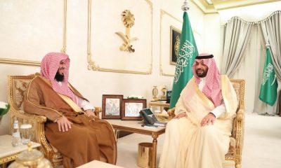 سمو أمير الحدود الشمالية يستقبل رئيس المحكمة العامة بعرعر
