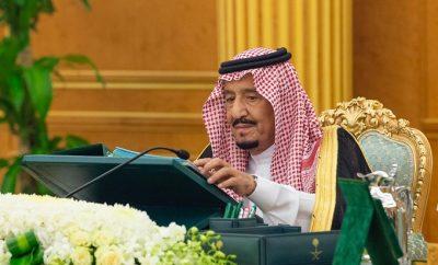 خادم الحرمين الشريفين يرأس جلسة مجلس الوزراء