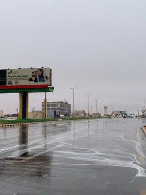 ‏أجواء وأمطار محافظة طريف اليوم الأحد