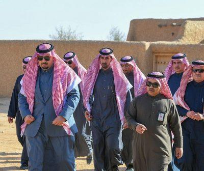 سمو أمير منطقة الحدود الشمالية يتفقد مركز لوقه