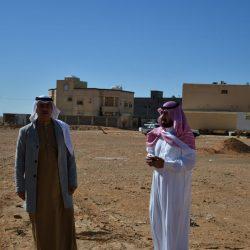 مدير عام فرع وزارة العمل بمنطقة الحدود الشمالية يقوم بجولة تفتيشة بمحافظة رفحاء
